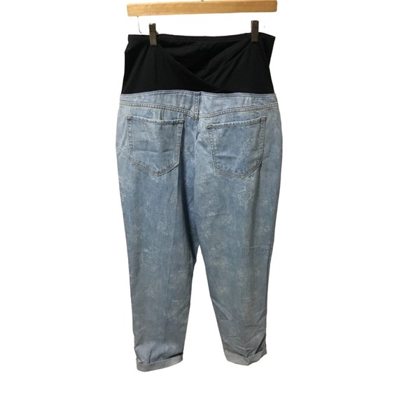 Isabel Maternity Boyfriend Jeans Size 14 NWT - Picture 3 of 9